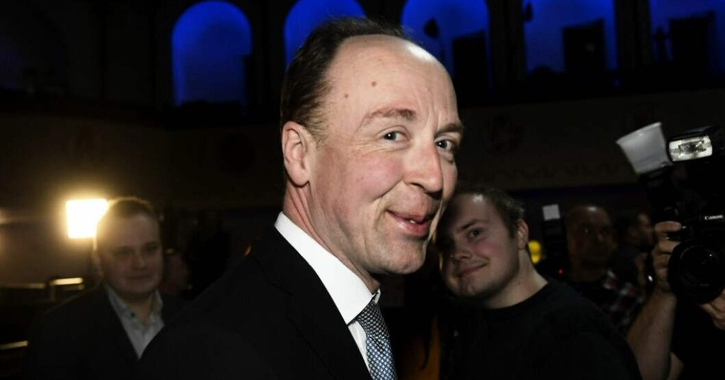 Ordföranden i den finländska riksdagens utrikesutskott Jussi Halla-aho utesluter inte att Finland kan gå med i Nato utan Sverige. Arkivbild. Finland redo för Nato utan Sverige