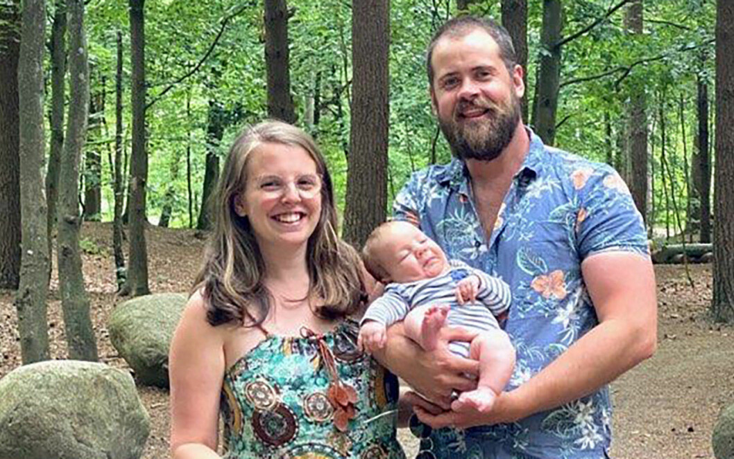 Örjan med familjen. <strong>Foto: Privat.</strong> Örjan Selie, vinnare av Farmen 2015, med familjen.
