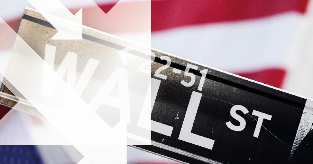 Oroligt på Wall Street. Arkivbild. Bankoro även på Wall Street