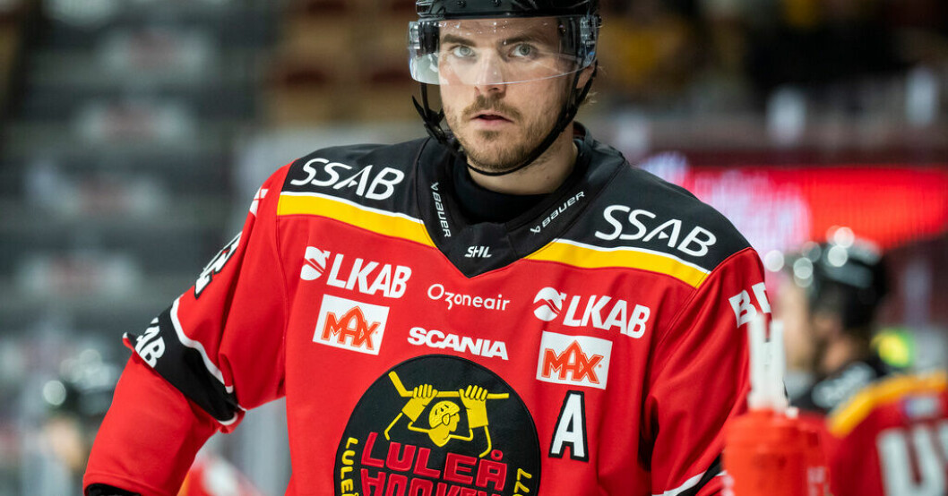 Oscar Engsund. Arkivbild. Luleås finalsmäll – backen stängs av