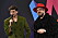 Oscar Zia och kompisen Anis Don Demina gjorde programledardebut i en deltävling av Melodifestivalen 2021.