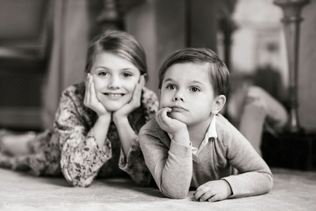 FOTO: Linda Broström/Kungl. Hovstaterna Prinsessan Estelle och Prins Oscar