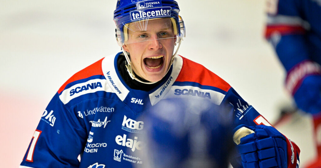 Oskarshamns Antti Suomela tidigare under SHL-säsongen. Arkivbild. Stjärnan byter klubb – SHL-lag rasar