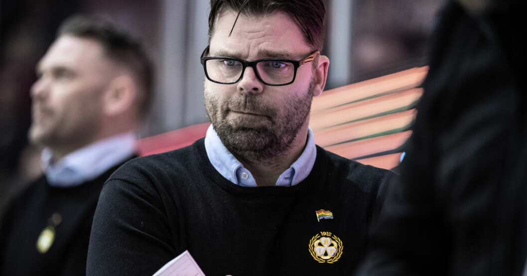 Ove Molin är tillbaka i rollen som Brynäs tränare. Arkivbild. Molineffekten uteblev – fördel Malmö i SHL-kvalet
