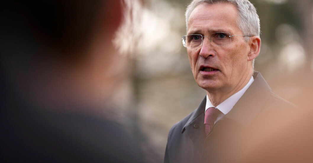 Över 98 procent av de utlovade stridsfordonen har nu lämnats till Ukraina, enligt Jens Stoltenberg, generalsekreterare för Nato. Arkivbild. Stoltenberg: Nästan alla stridsfordon skickade