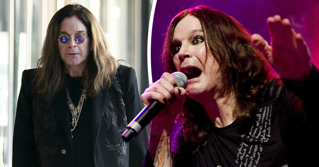 Ozzy Osbourne ställer in konserten i Sverige.