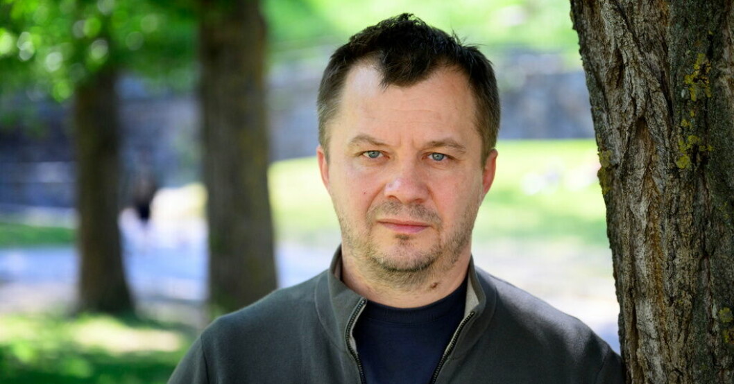På besök i Stockholm: Timofij Mylovanov, tidigare ukrainsk minister för ekonomisk utveckling och handel, i dag rådgivare åt president Zelenskyj. "Sverige viktigt för att återuppbygga Ukraina"