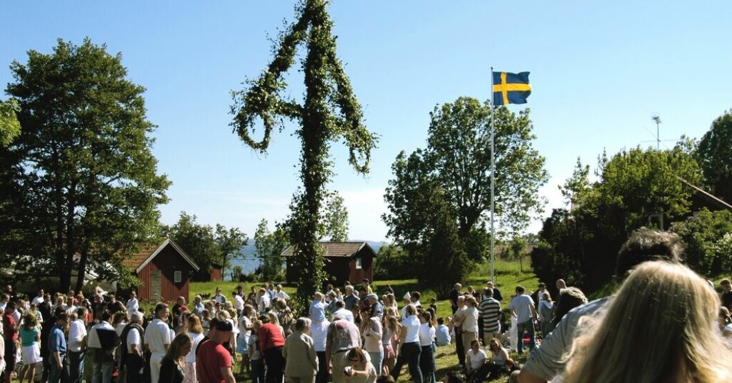 På flera håll, främst i södra halvan av landet, blir det en solig midsommar. Arkivbild. Midsommar med både sol och regn