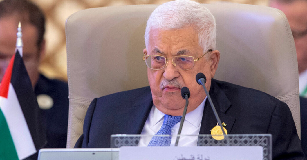 Palestiniernas ledare Mahmud Abbas. Arkivbild. Palestiniernas ledare reser till Kina