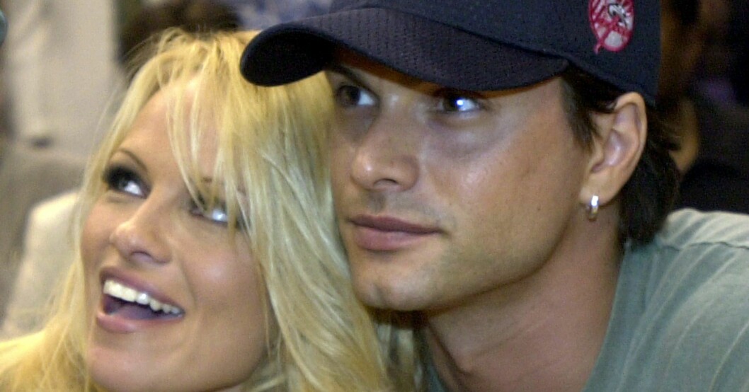 Pamela Anderson och Marcus Schenkenberg.
