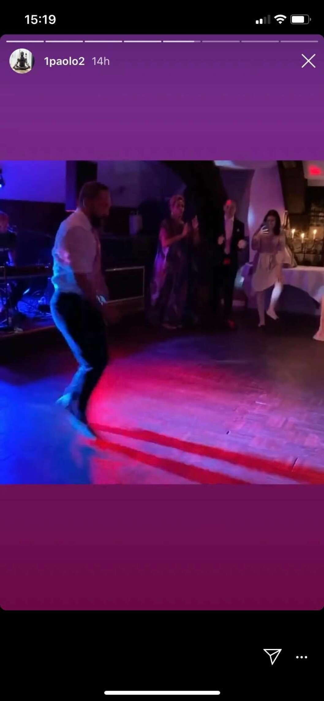 FOTO: Instagram Paolo Roberto dansar