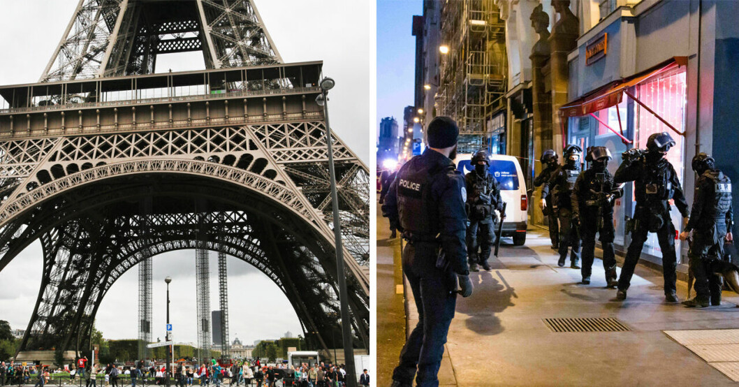 Skjutning i centrala Paris