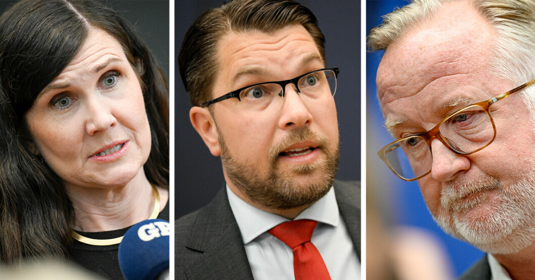 Partiledarnas gemensamma känga till Jimmie Åkesson: ”Homofobt dravel”.