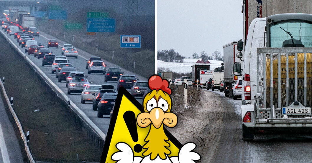 Trafikverket varnar för långa köer i trafiken i påsk