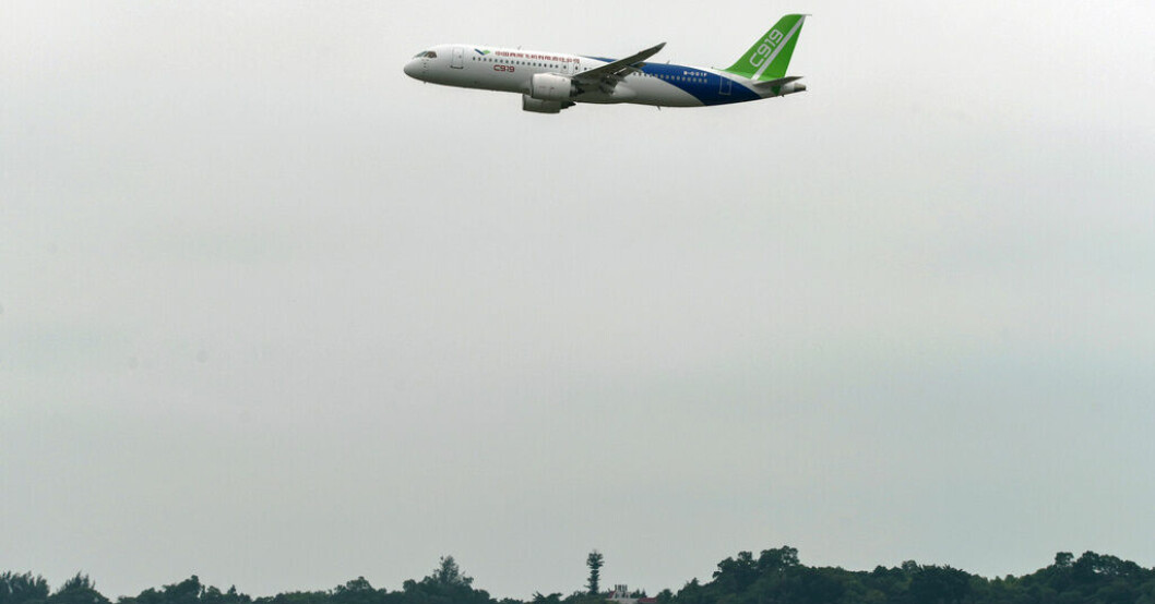 Passagerarplanet C919 har testflugits många gånger. Arkivbild. Kinesisk utmanare börja flyga passagerare