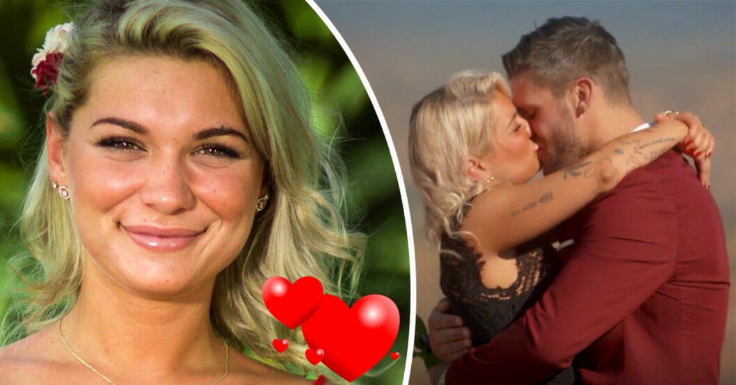 Patricia Hanjikova och Simon Hermansson i Bachelor 2019.