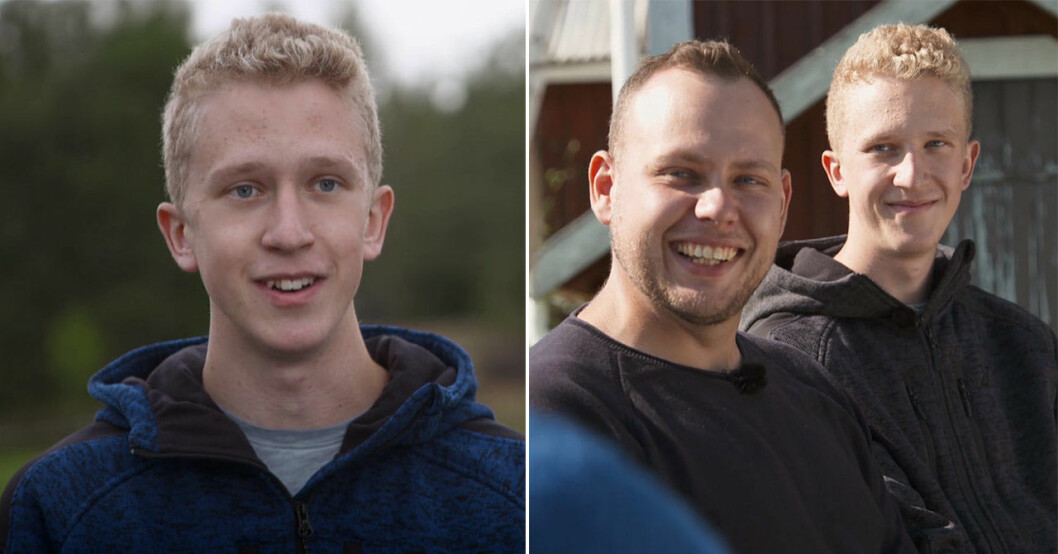 Patriks pojkvän Gustav. Patrik Fernlunds pojkvän Gustav.