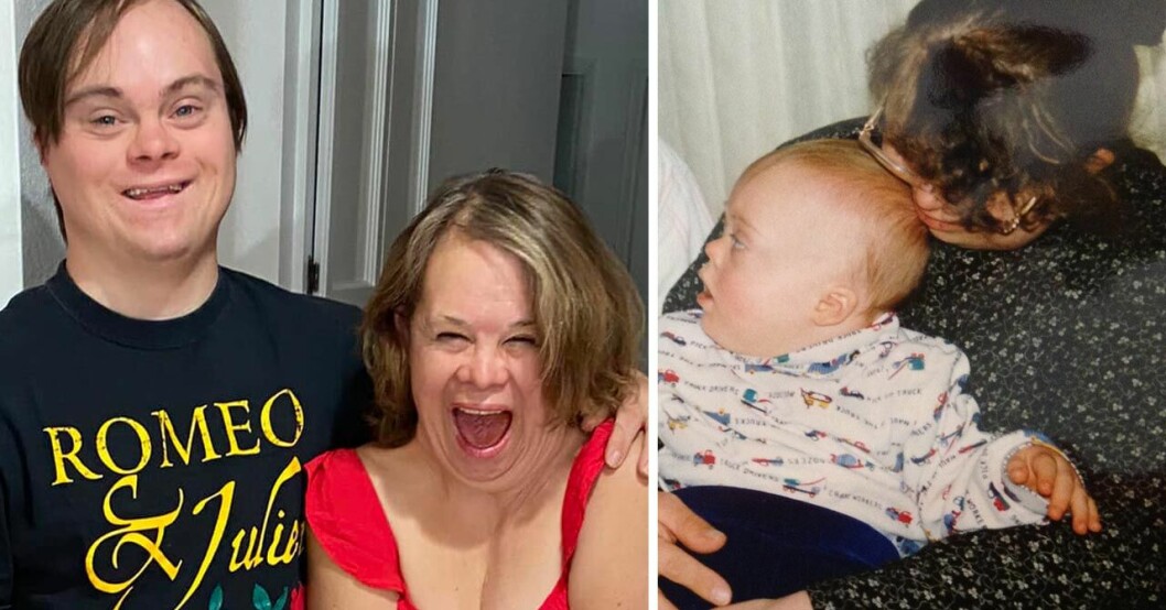 Mamma Lisa har Downs syndrom – så uppfostrar hon sonen
