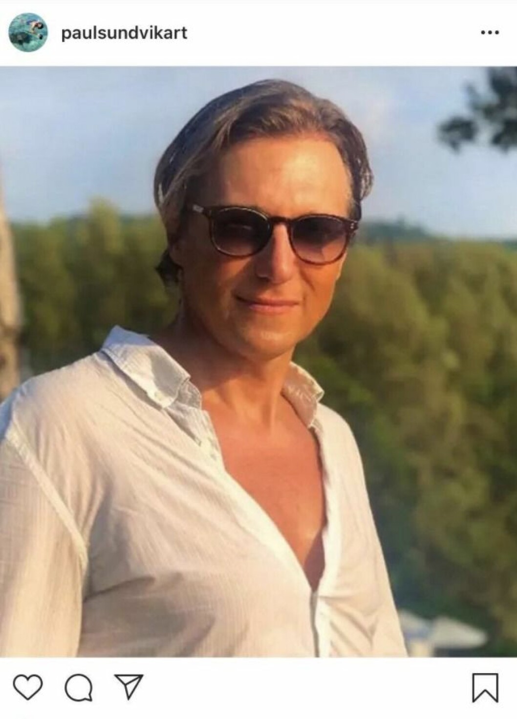 Paul Sundvik på en resa i Indonesien år 2019. FOTO: Instagram Paul Sundvik