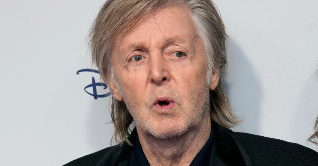 Paul McCartney. Arkivbild. Paul McCartney på Rolling Stones-album