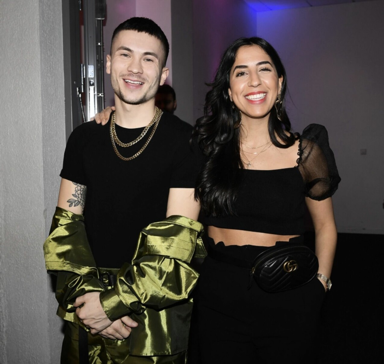 Paul Rey och frun Dalia. Paul Rey och frun Dalia