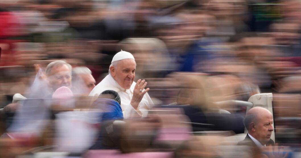 Påve Franciskus på onsdagen. Mer kvinnlig makt i Vatikanen – präster emot