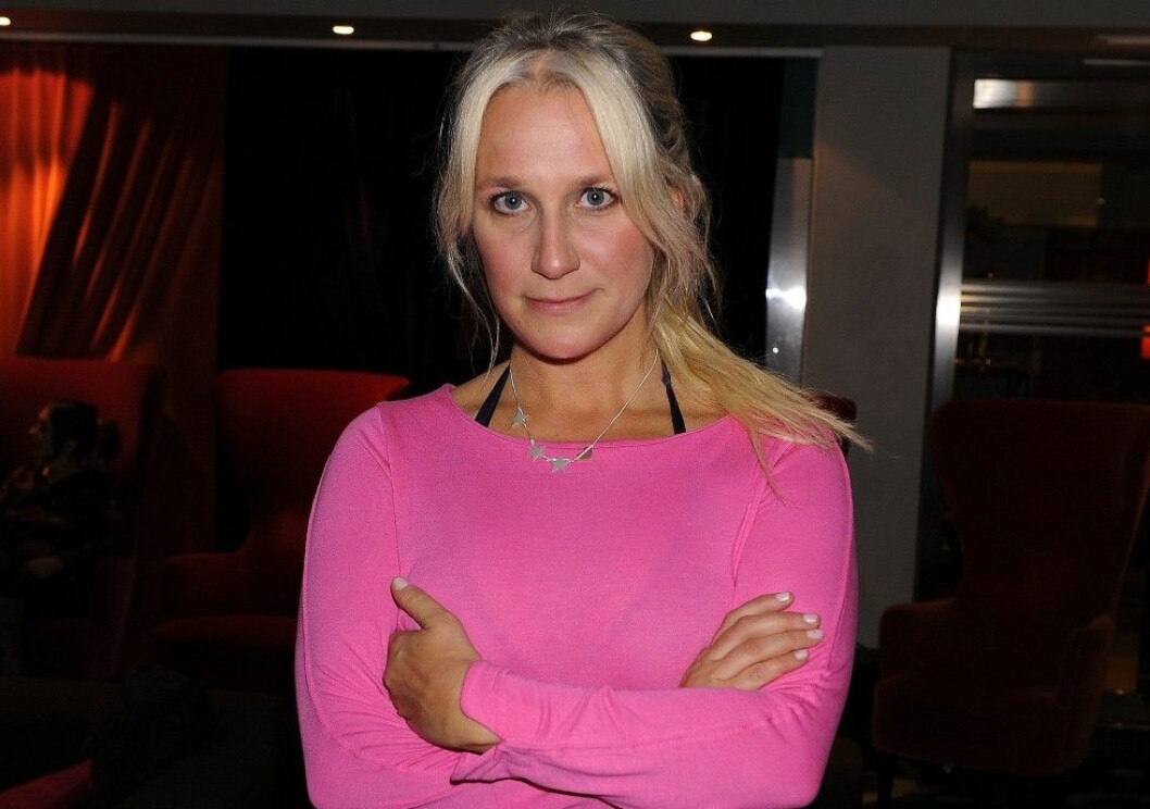 Läsarna är upprörda på Ann Söderlund. Foto: IBL Läsarna är upprörda på Ann Söderlund och tycker genast hon ska ta bort bilden. Foto: IBL