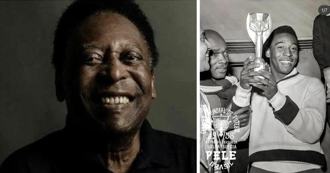 Fotbollslegendaren Pelé död efter en tids sjukdom
