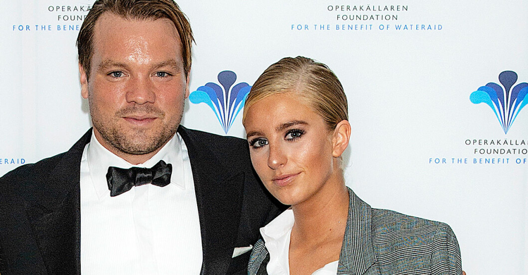 FOTO: TT Douglas Murray och penny Parnevik på röda mattan
