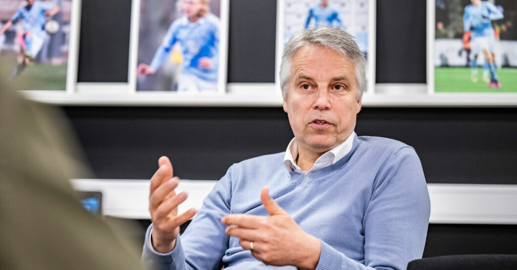 Per Ågren, sportchef och värdegrundsansvarig MFF ungdom, är inte överraskad att 23 procent av landets elitjuniorer visar tecken på mild depression. Var fjärde fotbollsjunior visar tecken på depression