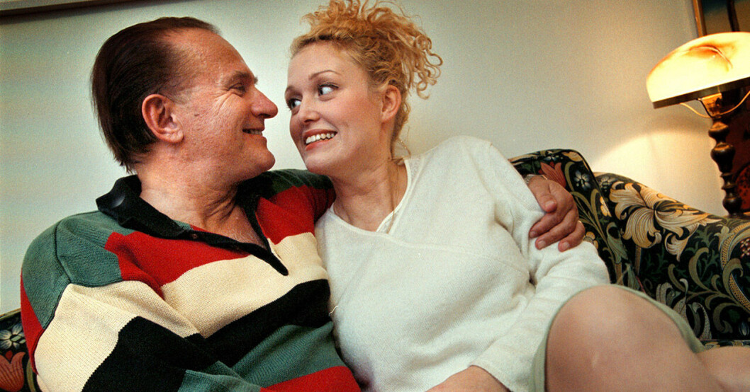 Per Ragnar och 29 år yngre frun Veronica skiljde sig 2014 efter 13 år som gifta. Här en bild från 2001.