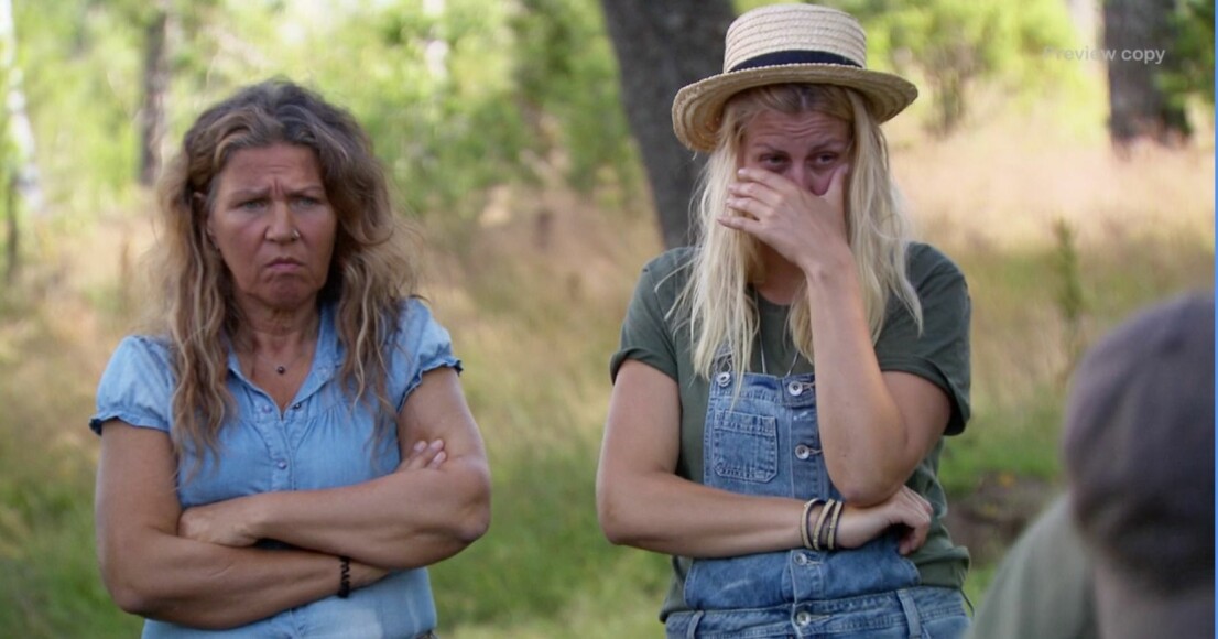 Både Pernilla och Mary tyckte att slakten var jobbig att se. Pernilla Angeria, Mary Enqvist