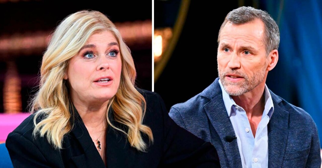 Pernilla Wahlgren och Christian Bauer