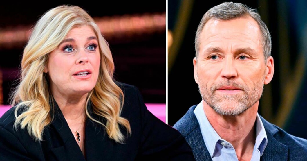 Pernilla Wahlgren och Christian Bauer