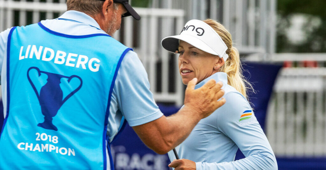 Pernilla Lindberg får inte spela vidare i Chevron Championship. Lindberg har spelat färdigt: "Jättebesviken"
