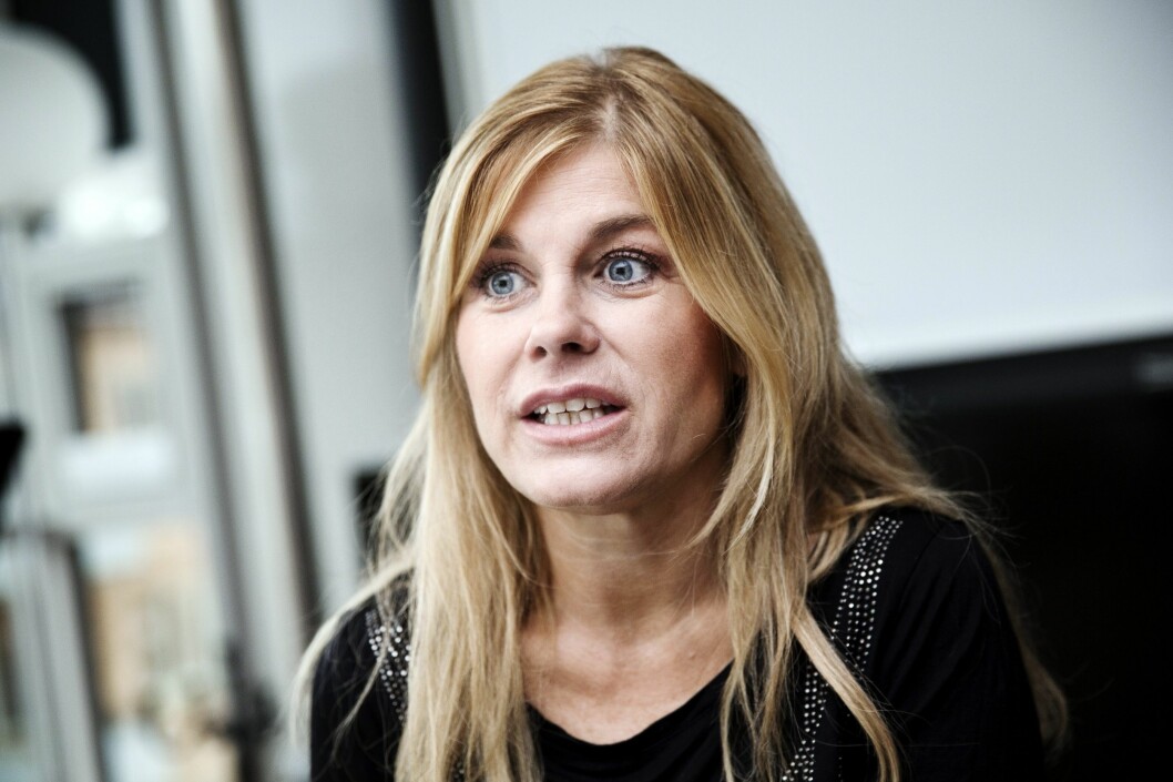 Pernilla Wahlgren berättar om sin panikångest i sin podcast. Foto: IBL