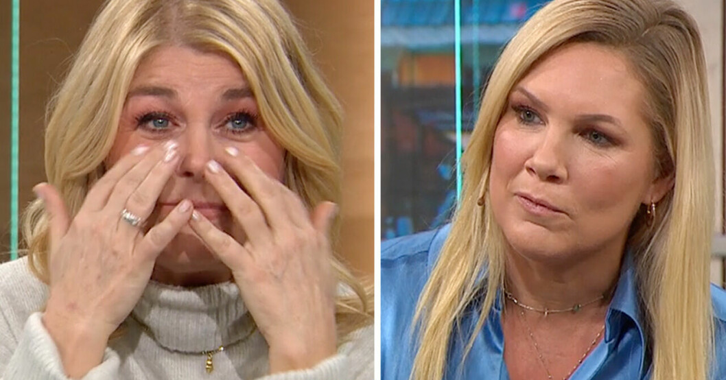 Här brister det för Pernilla Wahlgren – efter Anna Brolins utspel