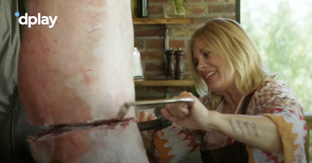 Foto: Dplay Pernilla Wahlgren i Yes Chef