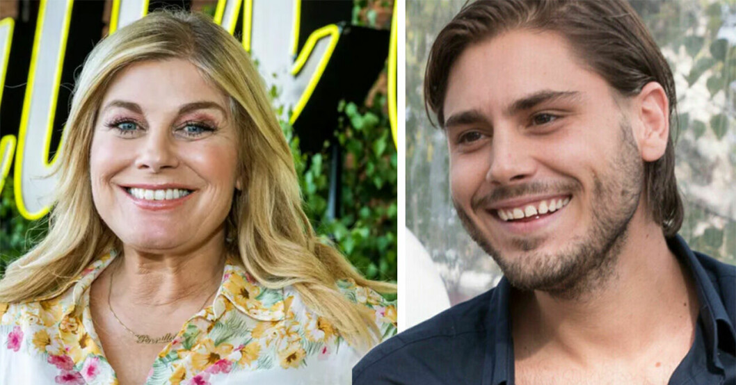 Pernilla Wahlgren och Oliver Ingrosso