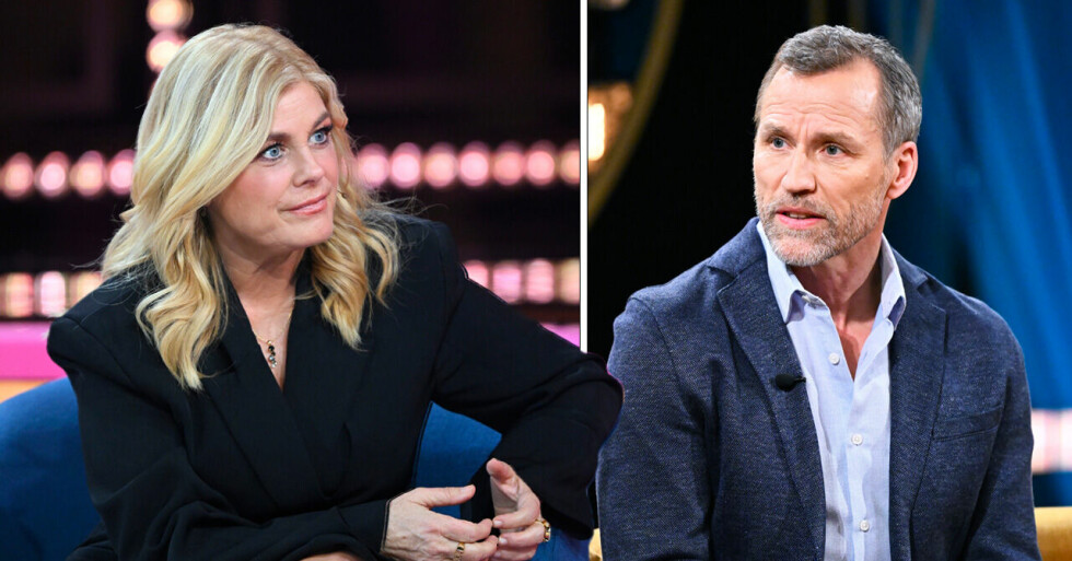 Pernilla Wahlgren och Christian Bauer