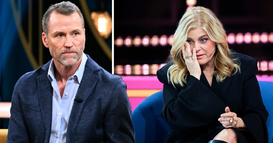 Christian Bauer och Pernilla Wahlgren