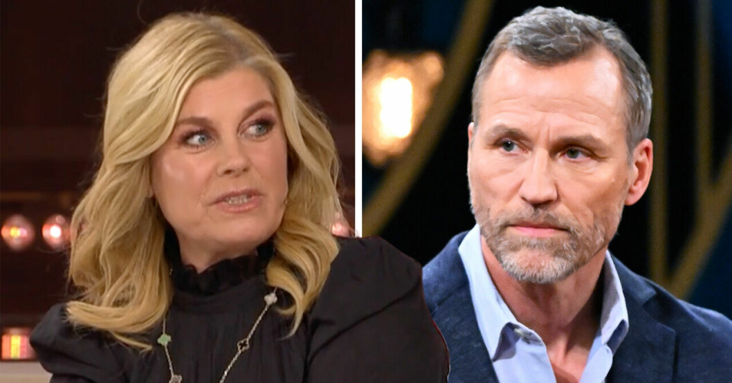 Pernilla Wahlgren och Christian Bauer