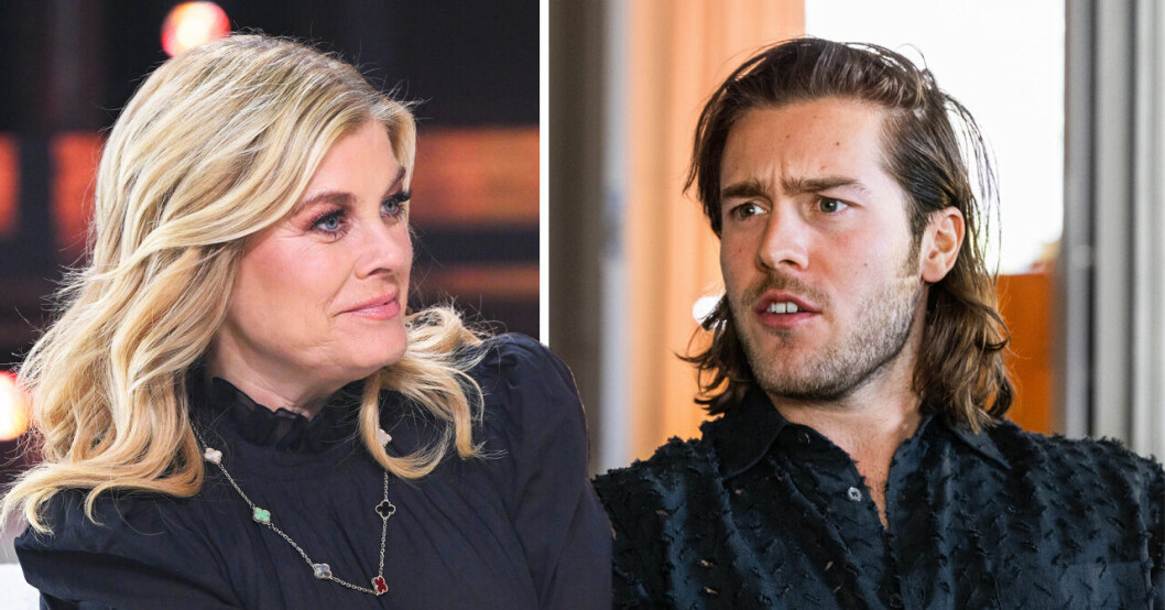 Pernilla Wahlgren och Benjamin Ingrosso