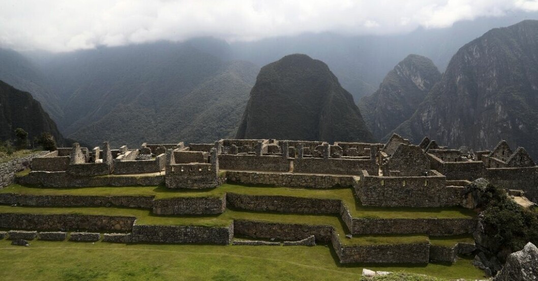 Peruanska ruinstaden Machu Picchu, uppförd i inkariket på 1400-talet, öppnar igen. Arkivbild. Machu Picchu öppet igen