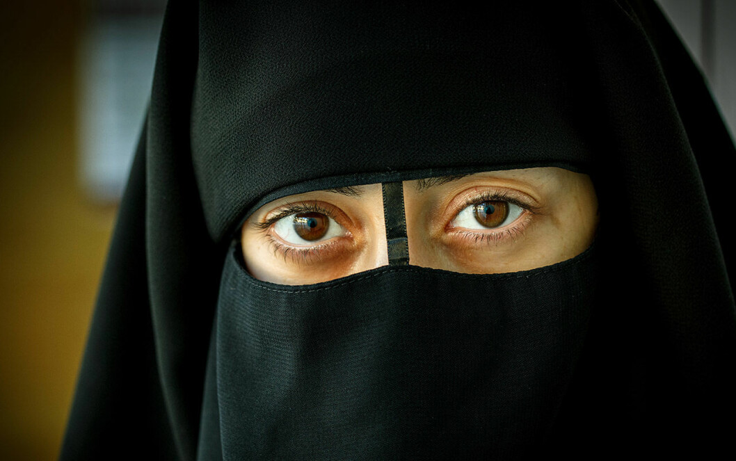 Pervin (Gizem Erdogan). <strong>Foto: Johan Paulin/SVT.</strong> Pervin i SVT:s Kalifat.