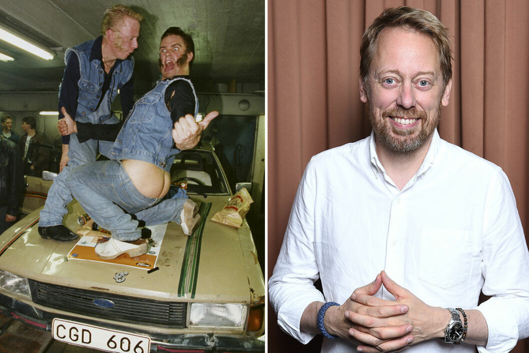 Peter Settman som Ronny i Byhåla och hur han ser ut i dag. <strong>Foto: TT</strong> Peter Settman spelade Ronny i Byhåla.