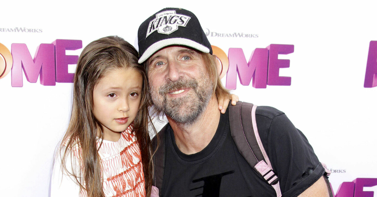 Peter Stormare och dottern Kaiya. Foto: TT Peter Stormare med dotter Kaiya
