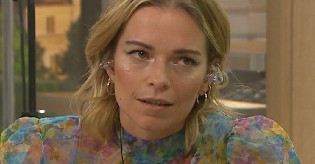 Petra Marklund i Nyhetsmorgon.