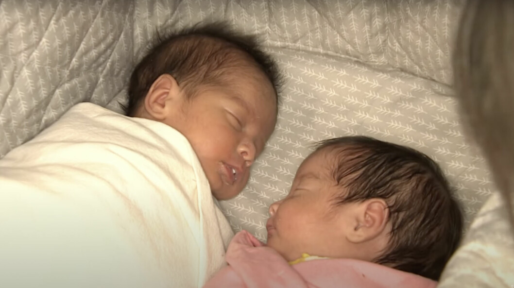 <strong>Tvillingarna Felix och Francine föddes för tidigt men har nu kommit hem från sjukhuset.</strong> Tvillingarna Francine och Felix.