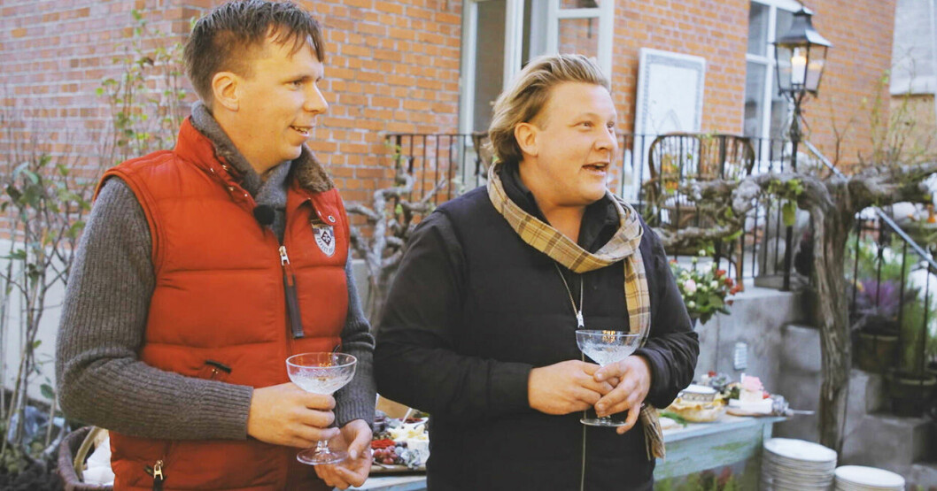 Petter Kjellén och Karl Fredrik har varit tillsammans i lite mer än fem år. Petter Kjellén och Karl Fredrik